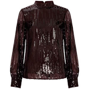 Phase Eight Hannah High Neck Sequin Top